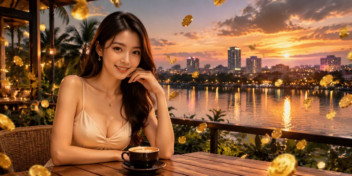 Người dùng Hà Nội sử dụng ứng dụng casino bên ly cà phê buổi sáng
