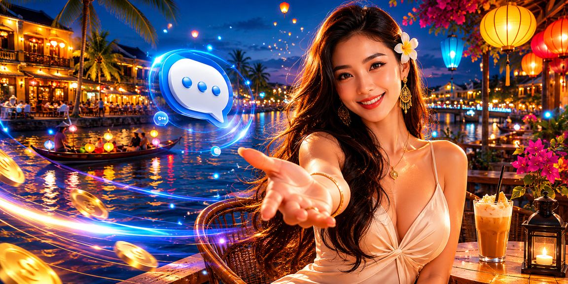 Không khí nhận cashback bonus tại Hội An bên cốc cà phê đặc trưng